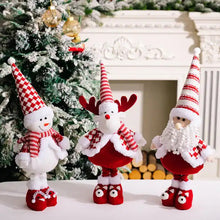 Load image into Gallery viewer, Telescopic Standing Christmas Decor - Red &amp; White
