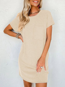 The BEST Ribbed Mini Dress