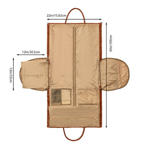 Rory, The Ultimate Duffle - Camel Faux Leather