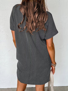 The BEST Ribbed Mini Dress