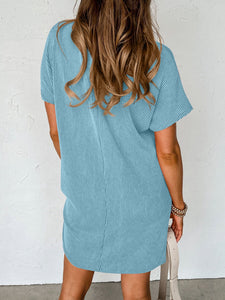 The BEST Ribbed Mini Dress