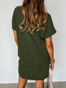 The BEST Ribbed Mini Dress