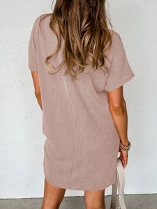 The BEST Ribbed Mini Dress