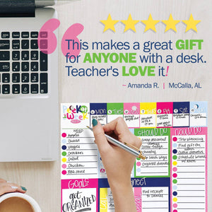 Peek at the Week® Weekly Planner Pad | Open Stock