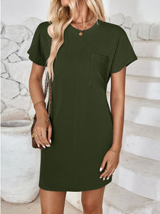 The BEST Ribbed Mini Dress