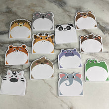 Load image into Gallery viewer, Sticky Note - Zoo Animals
