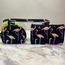 Load image into Gallery viewer, Trio Set Pouch + Clamshell - Flamingo

