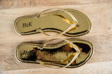 Load image into Gallery viewer, Sassy Sandals in Gold
