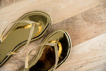 Load image into Gallery viewer, Sassy Sandals in Gold
