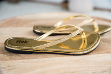 Load image into Gallery viewer, Sassy Sandals in Gold
