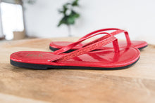 Load image into Gallery viewer, Sassy Sandals in Red
