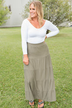 Load image into Gallery viewer, All Around Skirt in Olive
