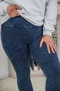 My Mineral Washed Yoga Leggings