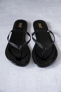 Sassy Sandals in Black