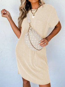 The BEST Ribbed Mini Dress