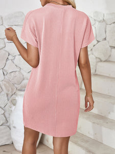 The BEST Ribbed Mini Dress