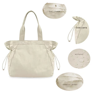 Nylon Side Cinch Tote