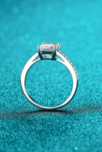 Load image into Gallery viewer, 925 Sterling Silver Side Stone Moissanite Ring
