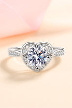 Load image into Gallery viewer, Moissanite Heart Ring
