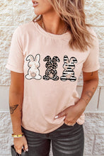 Load image into Gallery viewer, Easter Bunny Graphic Cuffed Tee Shirt
