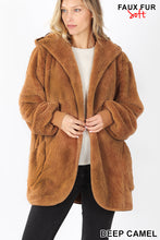 Load image into Gallery viewer, Hooded Teddy Bear Jacket
