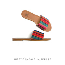 Load image into Gallery viewer, Ritzy Sandals in Serape
