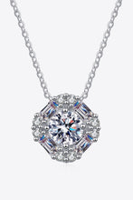 Load image into Gallery viewer, Geometric Moissanite Pendant Chain Necklace
