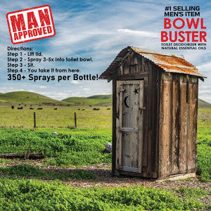 Bowl Buster Toilet Spray | Family Man