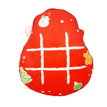 Load image into Gallery viewer, Tic Tac Toe Plushies - Santa&#39;s Cookies &amp; Milk
