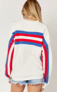 Retro Stripe Sweater