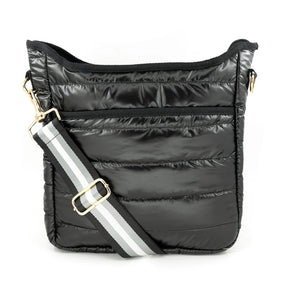 Metallic Puffy Crossbody