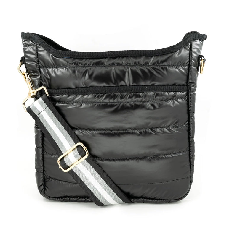 Metallic Puffy Crossbody