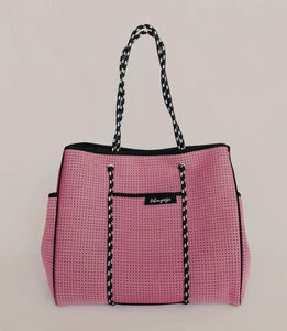 Neoprene Gym Tote: Pink