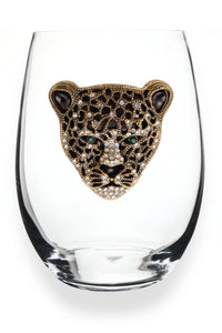 Jeweled Stemless Wine Glasses