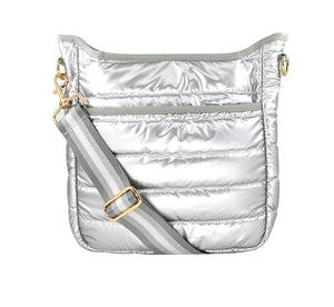Metallic Puffy Crossbody