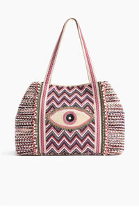 The Cali Evil Eye Tote