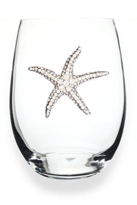 Jeweled Stemless Wine Glasses