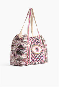 The Cali Evil Eye Tote